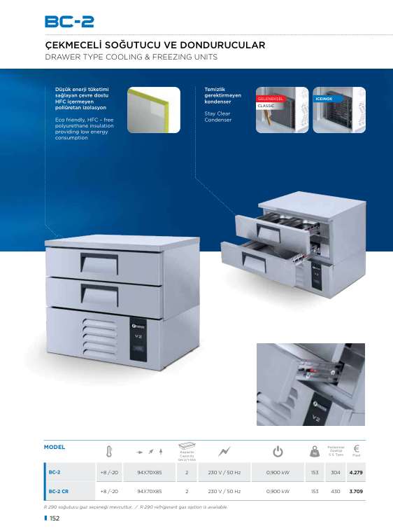 ثلاجات تجارية – BC-2