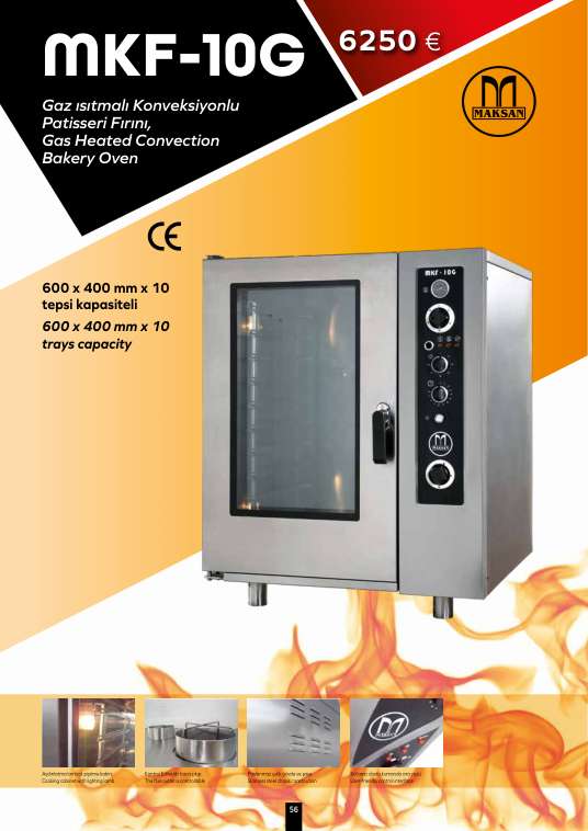 معدات مطابخ تجارية – MKF-10G